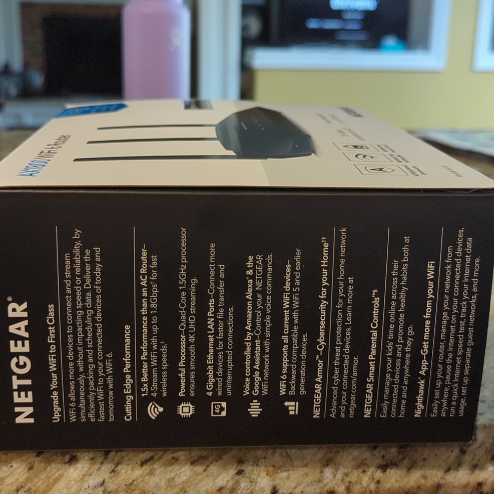 NIP Netgear AX1800 WiFi Router - Picture 4 of 6